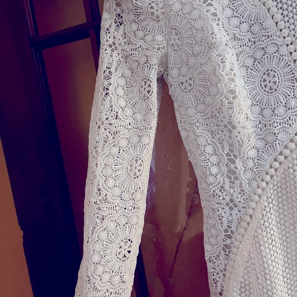 Brand New Zimmerman low back lined crochet dress size 1 - Picture 2 of 5